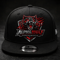 AlphaWolf Performance™ Embroidered New Era Snapback – Black