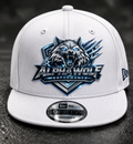 AlphaWolf Performance™ Embroidered New Era Snapback –  White